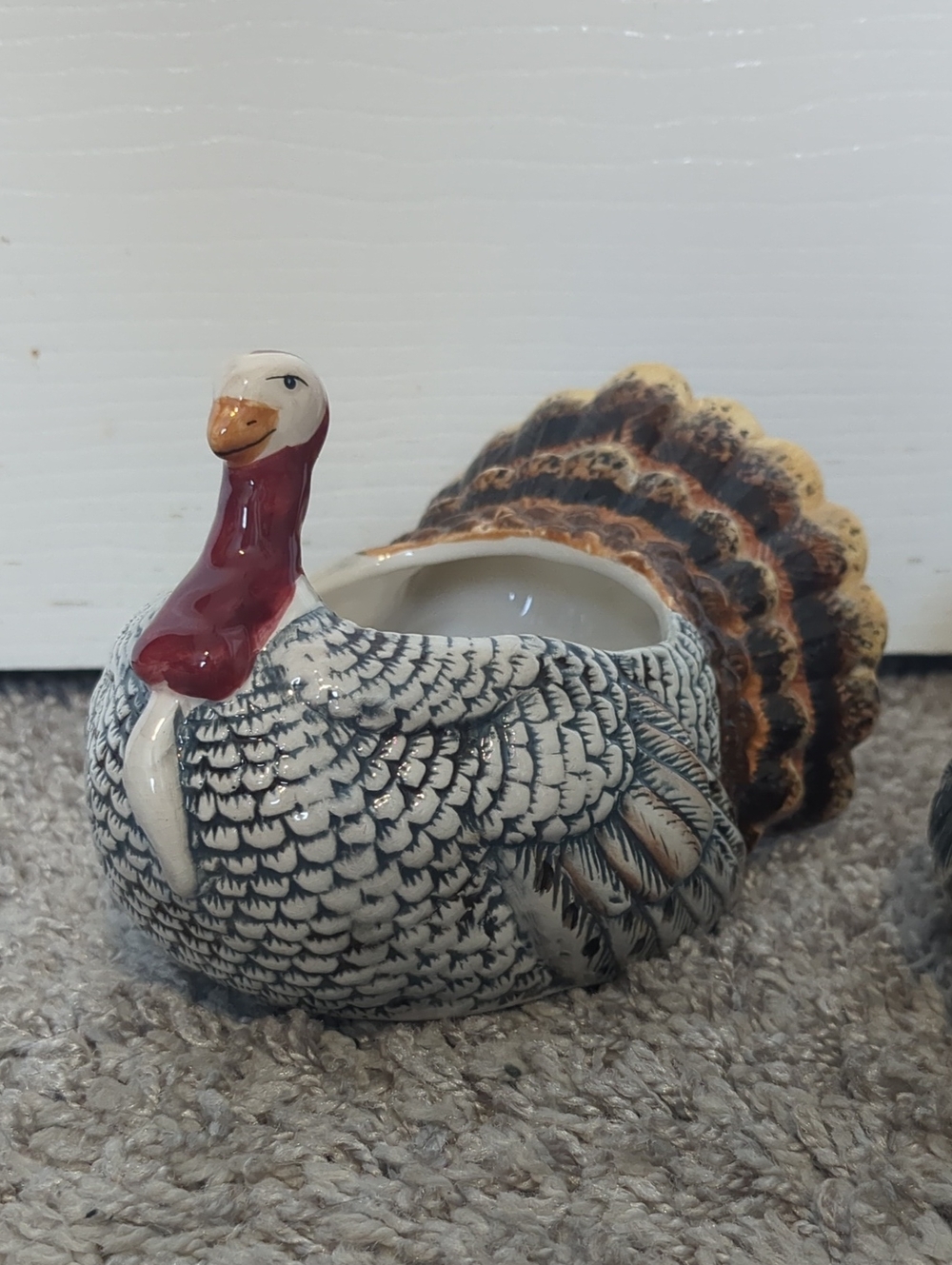 Vintage Warren Kimble Boston Turkey Bowls